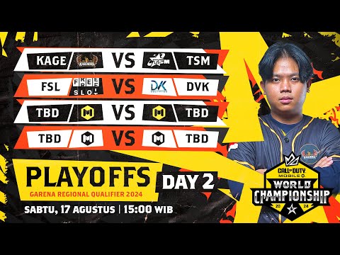 Playoff Stage Day 2 - Garena Qualifier CODM WC 2024 l Garena Call of Duty®: Mobile Indonesia