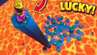 TOP 100 LUCKIEST MOMENTS IN STUMBLE GUYS!