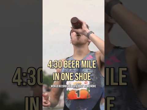4:30 Beer Mile WITH ONE SHOE