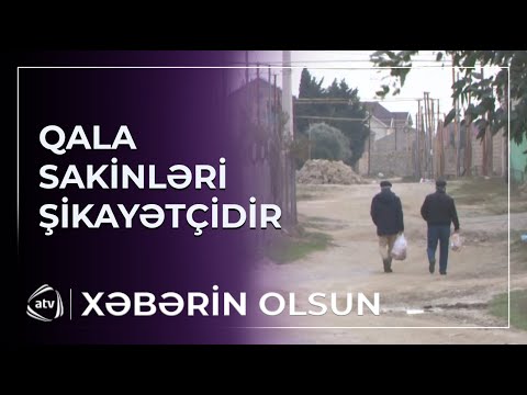 Qala sakinləri mənzil başına çatmaq üçün uzun məsafə qət edir / Xəbərin olsun