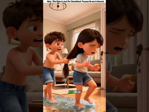 Alex Why Are You Pulling My Hair😱 #shorts #funny