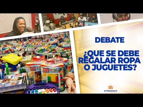 ¿JUGUETES o ROPA?, Que se debe regalar el día de REYES ? - EL DEBATE