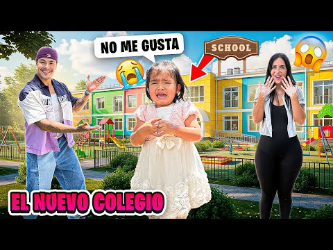 Llevamos a mi HIJA Isabella a conocer su NUEVO COLEGIO😱❤️