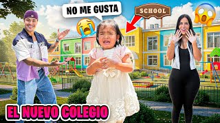 Llevamos a mi HIJA Isabella a conocer su NUEVO COLEGIO😱❤️