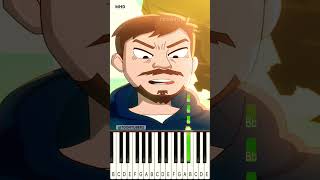 OREOOOOOO MrBeast @TheToonTubers - Piano Tutorial