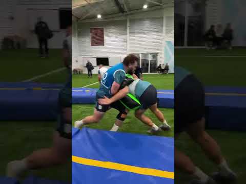 Thomas Tuchel reacts to rugby tackles 😳🫣