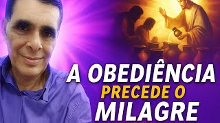 A obediência precede o milagre #reflexaobiblica João 2:1-11