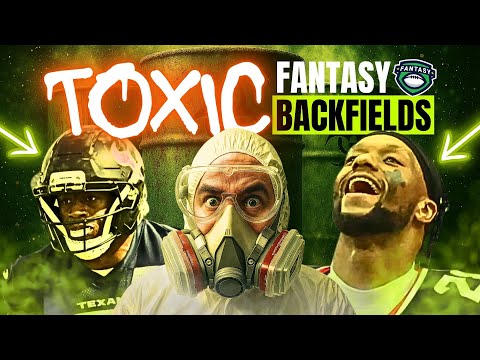 Are These RBs the PLAGUE!?! - The Most TOXIC Fantasy Football Backfields in 2025