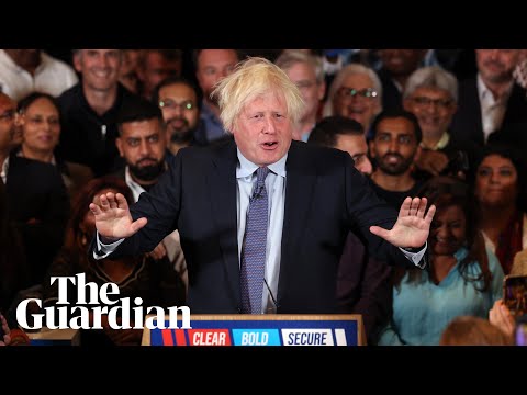 Boris Johnson makes first appearance on general election campaign