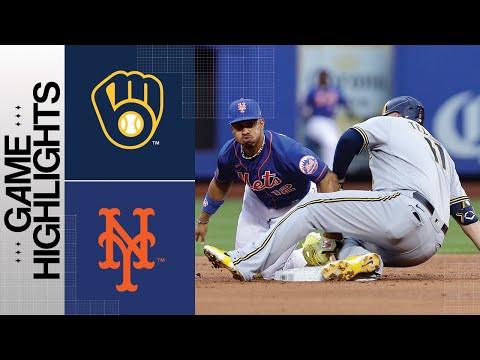 Brewers Vs. Mets Game Highlights (6/26/23) | MLB Highlights - BVM Sports