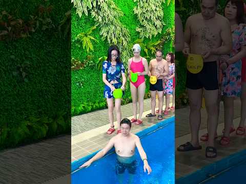 Swimming Pool π π₯½ Swimming Cap π€ͺπβοΈ#shorts #swimming #fitness #flyboard #bluesilver #waterpark