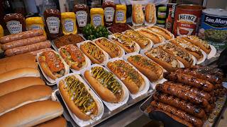 미국맛 끝판왕! 전통 아메리칸 스타일 핫도그 TOP 3 / american style hot dog sandwich / korean street food