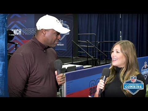 Amie Wells with Charles Davis | 2022 NFL Scouting Combine video clip