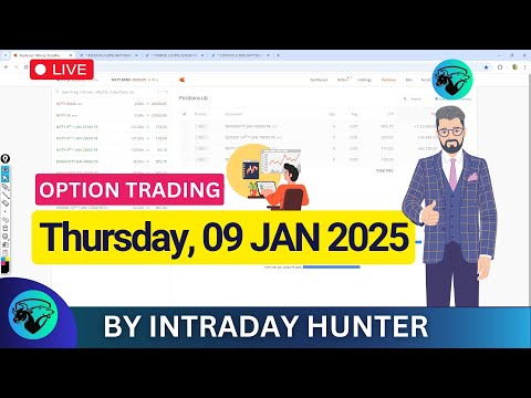 Live Bank Nifty Option Trading 📈 | Intraday Trading by Intraday Hunter