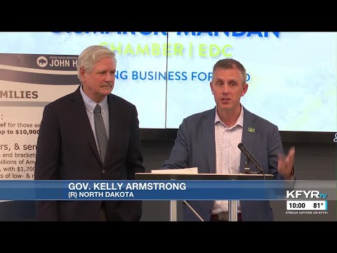 YouTube video thumbnail: Governor Armstrong Speaks on Impact of Big Beautiful Bill on ND