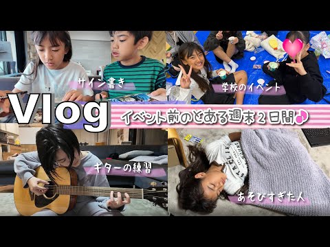 ★Vlog★イベント前のとある週末！土日２日間の様子