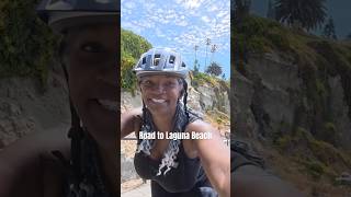 The Road to Laguna Beach is pure beauty🌊#ocean #bikeride #travel