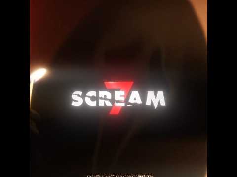 scream 7 happy Halloween everyone #edit #horror #scream7 #ghostface #aftereffects #viralshort
