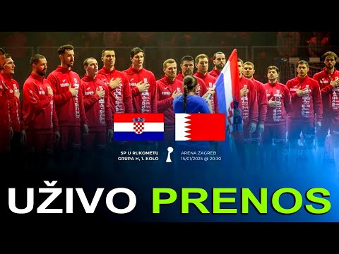 HRVATSKA BAHREIN RUKOMET UŽIVO *World Championship* #commentary