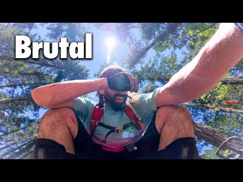 Big drops, BIGGER crashes, and brutal climbs in an epic day mountain biking Pemberton, BC
