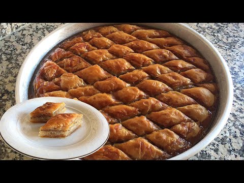 CEVİZLİ EV BAKLAVASI TARİFİ✅💯 #baklava