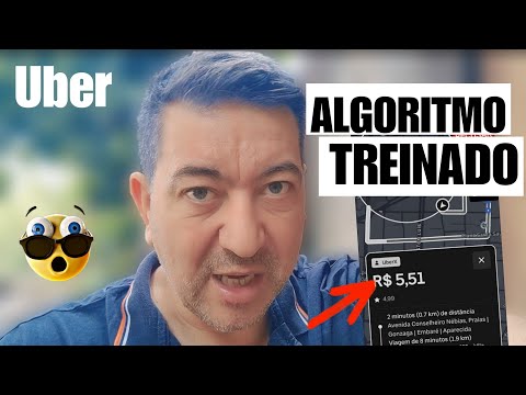 🔴 (explicação) COMO FUNCIONA o ALGORITMO da UBER | MAS VOCÊ PODE MUDAR... 🔴