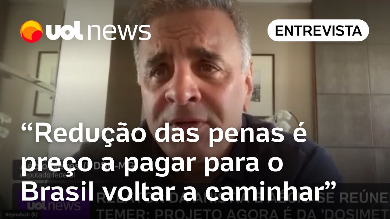 Aécio Neves Reduzir penas do 81 é o preço a se pagar Bolsonaro não tem nem que ser procurado