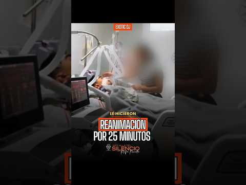 ¡Le hicieron reanimación durante 25 minutos!
