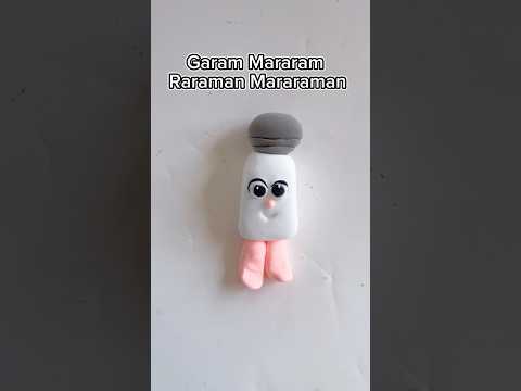 I made garam mararam raraman mararaman anomali from clay