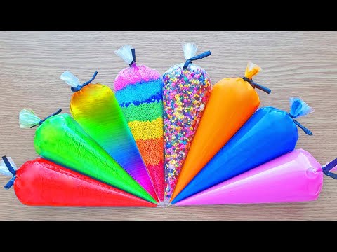 Very Relaxing Slime Making with Satisfying Piping Bags