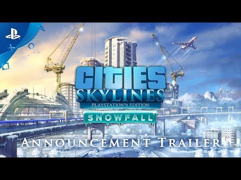Cities: Skylines - Snowfall Announcement | PS4