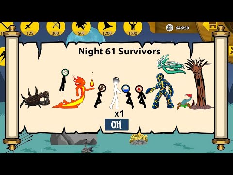 Unlocked All Elemental Stick Empire Battle Final Boss | Stick War Legacy