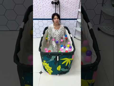 foldable bathtub cool gadgets😍😊#gadgets #shorts#bathtub