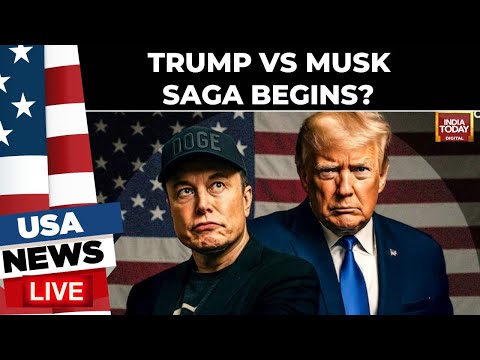 Trump VS Musk Fight LIVE Updates | Battle of Billionaires Erupts Over 'Big Beautiful Bill'