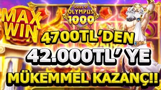 SLOT OYUNLARI TÜRKÇE | GATES OF OLYMPUS 1000 |  4700TL'DEN 42.000TL MÜKEMMLE KAZANÇ!!!!