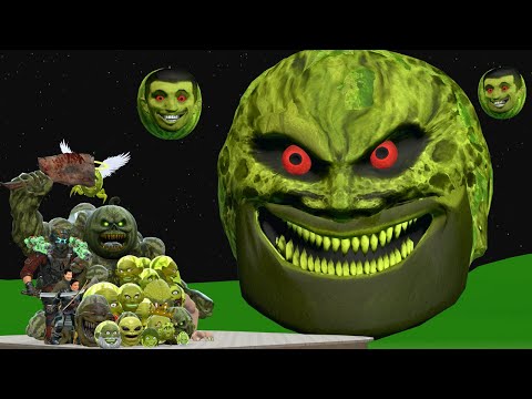 I FOUND LIN GANG MELON MOON MONSTER In Garry's Mod