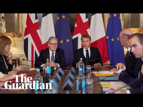Starmer welcomes Macron in press conference – watch live