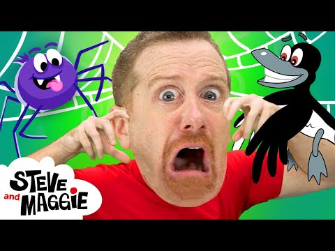 Haunted Halloween Trick with Steve and Maggie | Spooky Monsters Adventure for Kids | Steve the Mummy