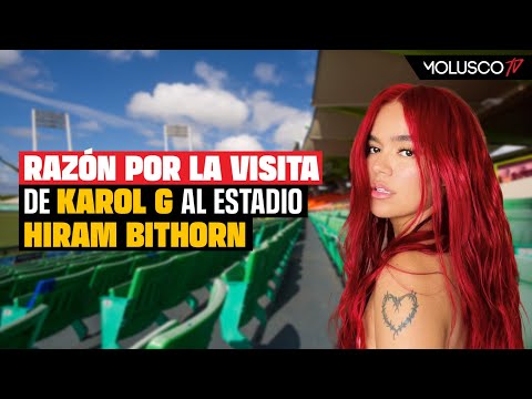 Karol G fue al Hiram Bithorn y no fue por posible concierto solamente. AQUÍ LA VERDAD