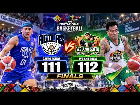 DAVAO AGILAS VS WB AND SOFIA | FINALS | KADAYAWAN 2026 BASKETBALL TOURNAMENT
