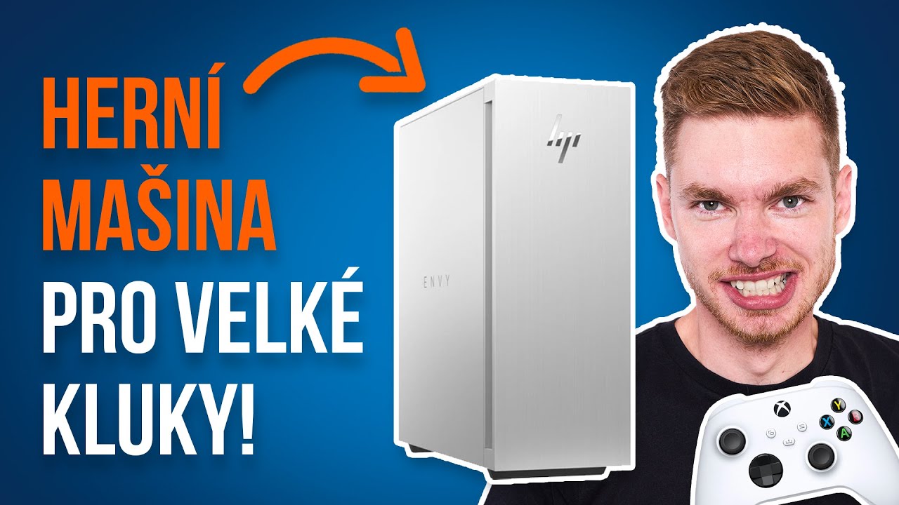 Herní počítač pro dospělé! // HP Envy Desktop PC