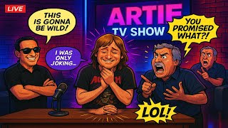 Artie TV Show -  Richard agrees to give Ronnie oral, Scott the Engineer fired from block party 1