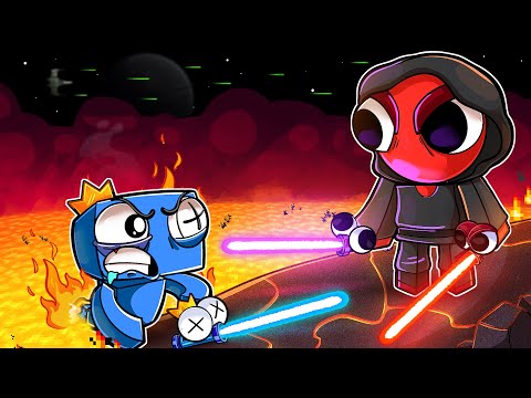Rainbow Friends but Everyone is STAR WARS!? (Jedi Blue Morph)