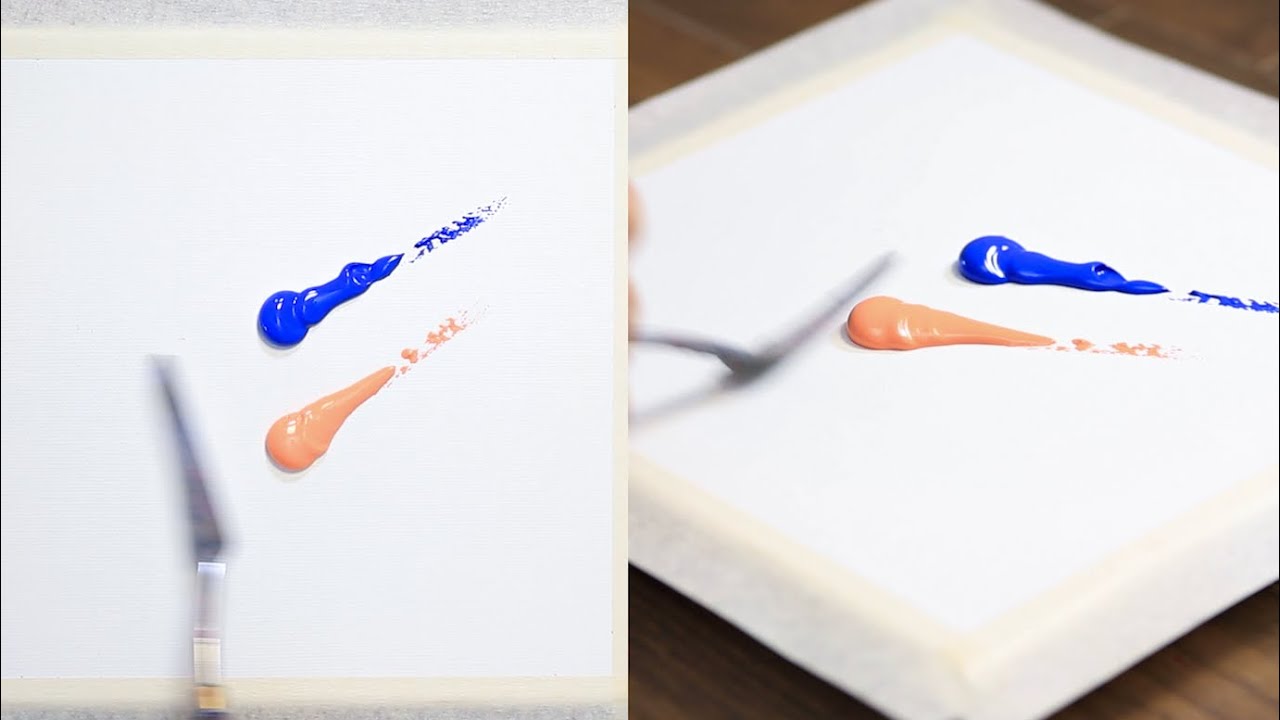 Shooting star-Acrylic Painting on Canvas Step by Step #511-Satisfying ASMR - Serena Art