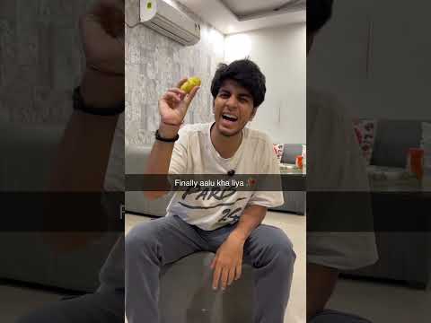aalu khayega? #funny #comedy #relatable #aalu #trending #indianmeme #dankememes #shorts
