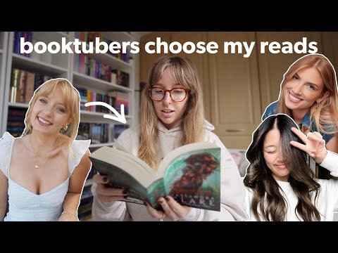 Booktubers choose my reads ⭐️ reading vlog (ep. 4)