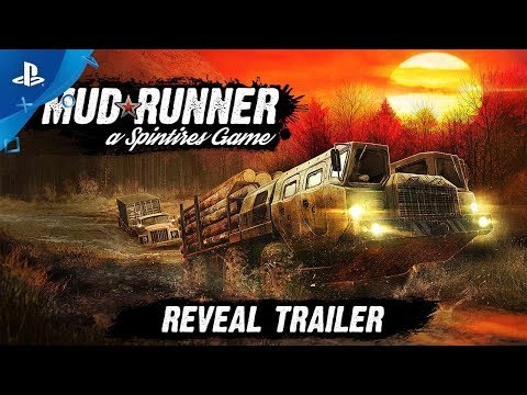 Spintires: MudRunner - Reveal Trailer | PS4