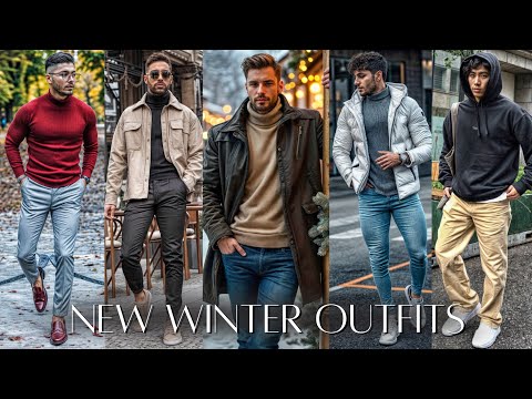 Latest Winter Outfit Ideas For Men | Men's Fashion Ideas 2025 | Best Winter Fashion For Men