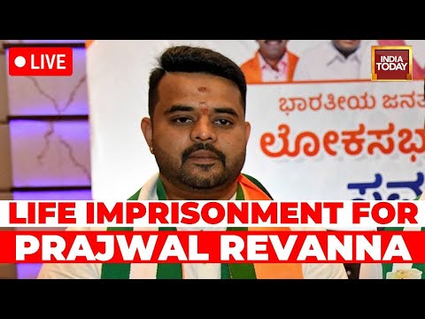 Prajwal Revanna News LIVE: Prajwal Sentenced To Life Imprisonment For Rape, Fined Rs 10 Lakh | LIVE