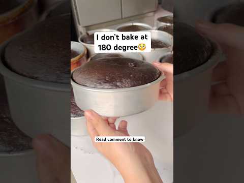 I don’t bake at 180 degree #cakebaking #noovencakes #spongecake #chocolatecake #shortsfeed #cake